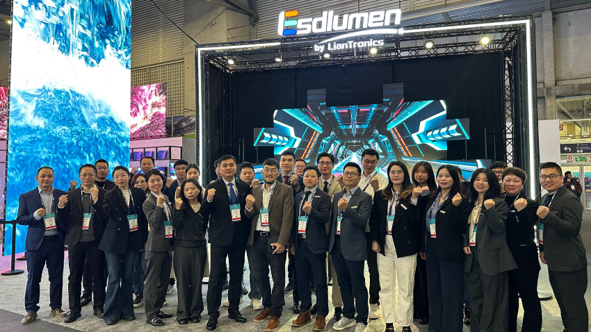 LianTronics & Esdlumen Debuted Scenario-Driven LED Display Solutions at ISE 2026