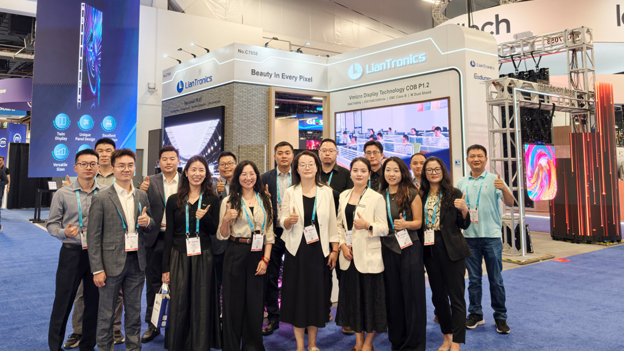 InfoComm 2026 | LianTronics Advances Global Markets with Multi-Scenario Display Innovation