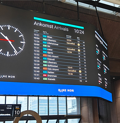 The Oslo Central Station